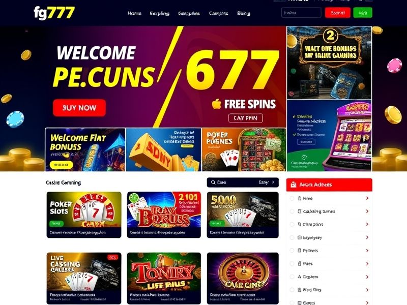 Discover the ultimate online gambling experience at FG777. Explore a wide range of casino games, including slots, poker, and live dealer options. Enjoy secure, fair, and exciting play with FG777's trusted platform.